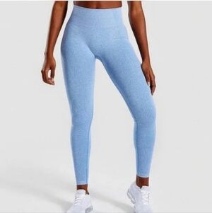 Gymshark Blue High Rise Vital Seamless Tight Leggings